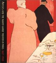 Cover of: Artists and the avant-garde theater in Paris, 1887-1900: the Martin and Liane W. Atlas collection