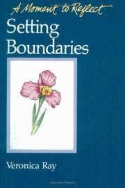 Cover of: Setting Boundaries: A Moment To Reflect (A Moment to Reflect)