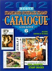 Cover of: Scott 2002 Standard Postage Stamp Catalogue by Scott Publishing Company
