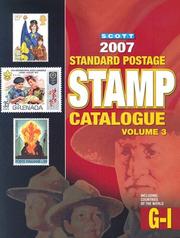 Cover of: Scott 2007 Standard Postage Stamp Catalogue: Countries of the World by James E. Kloetzel