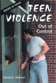 Cover of: Teen violence: out of control