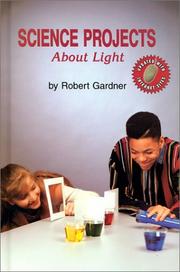 Cover of: Science projects about light