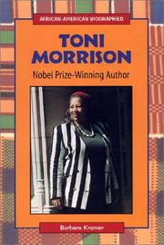 Cover of: Toni Morrison, Nobel Prize-winning author