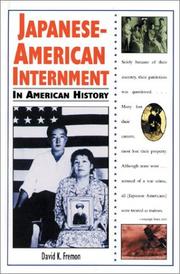 Cover of: Japanese-American internment in American history