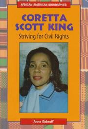 Cover of: Coretta Scott King by Anne E. Schraff