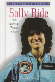 Cover of: Sally Ride: first American woman in space
