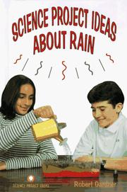 Cover of: Science project ideas about rain