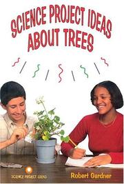 Cover of: Science project ideas about trees