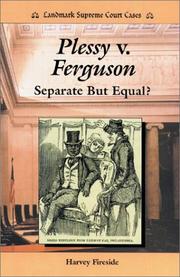 Cover of: Plessy v. Ferguson: separate but equal?
