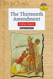 Cover of: The Thirteenth Amendment by Elizabeth Schleichert