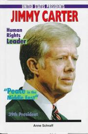 Cover of: Jimmy Carter by Anne E. Schraff