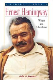 Cover of: Ernest Hemingway: writer and adventurer