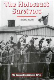 Cover of: The Holocaust survivors by Tabatha Yeatts