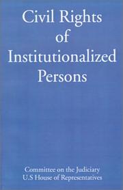 Cover of: Civil Rights of Institutionalized Persons
