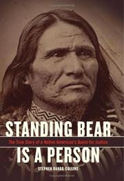 Cover of: Standing Bear Is a Person by Stephen Dando-Collins