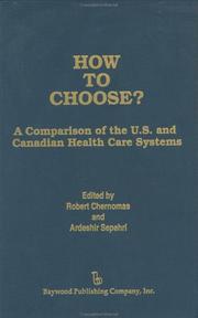 Cover of: How to choose? by edited by Robert Chernomas and Ardeshir Sepehri.