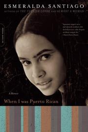 Cover of: When I Was Puerto Rican: A Memoir