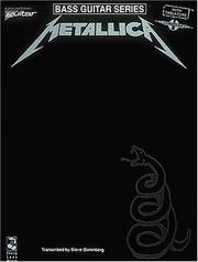 Cover of: Metallica: (Black) For Bass (Play It Like It Is S)