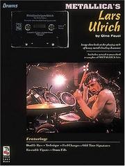 Cover of: Metallica's Lars Ulrich - Drum Book/cassette Pack by Metallica