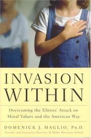 Cover of: Invasion within by Domenick Maglio