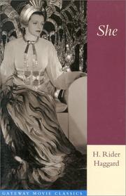 Cover of: She by H. Rider Haggard