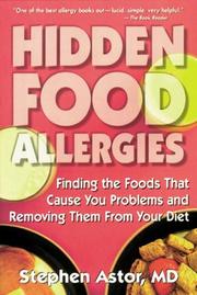 Cover of: Hidden Food Allergies by Stephen Astor