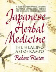 Cover of: Japanese Herbal Medicine by Robert Rister