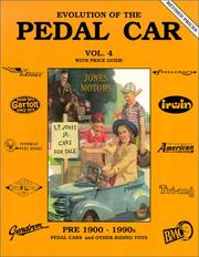 Cover of: Pedal Cars Volume #4