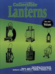 Cover of: Collectible lanterns: a price guide.