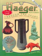 Haeger Potteries through the years by David Dilley