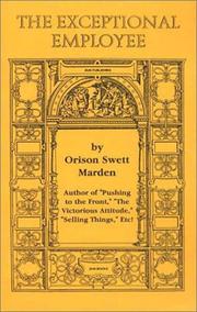 Cover of: Exceptional Employee by Orison Swett Marden, Orison Swett Marden