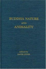 Cover of: Buddha Nature Animality by David Jones