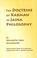 Cover of: The doctrine of Karman in Jain philosophy