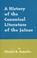 Cover of: A history of the canonical literature of the Jainas as