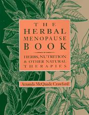 Cover of: The herbal menopause book