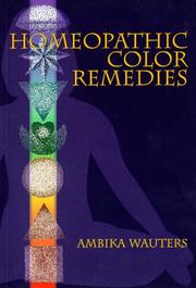 Cover of: Homeopathic Color Remedies