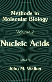 Cover of: Nucleic acids | 