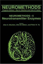 Cover of: Neurotransmitter enzymes