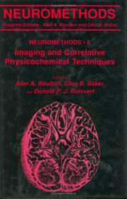 Cover of: Imaging and correlative physiochemical techniques