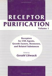 Cover of: Receptor purification