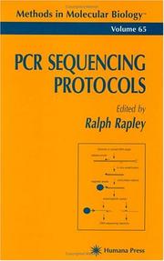 Cover of: PCR sequencing protocols