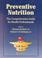 Cover of: Preventive nutrition