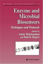 Cover of: Enzyme and microbial biosensors | 