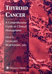 Cover of: Thyroid Cancer by Leonard Wartofsky, Leonard Wartofsky