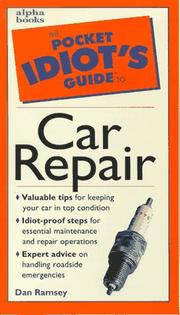 Cover of: Complete Idiot's Guide To Car Repair (The Complete Idiot's Guide)