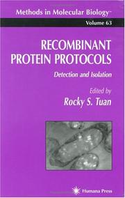 Cover of: Recombinant Protein Protocols by Rocky S. Tuan