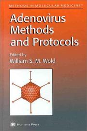 Cover of: Adenovirus methods and protocols