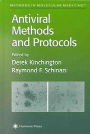 Cover of: Antiviral methods and protocols