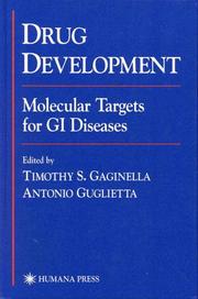 Cover of: Drug Development: Molecular Targets for GI Diseases