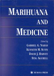 Cover of: Marihuana and medicine by edited by Gabriel G. Nahas ... [et al.] ; co-editors, Nicholas Pace and Robert Cancro.